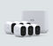 Arlo Pro 2 - 6 cam kit, in white, facing right